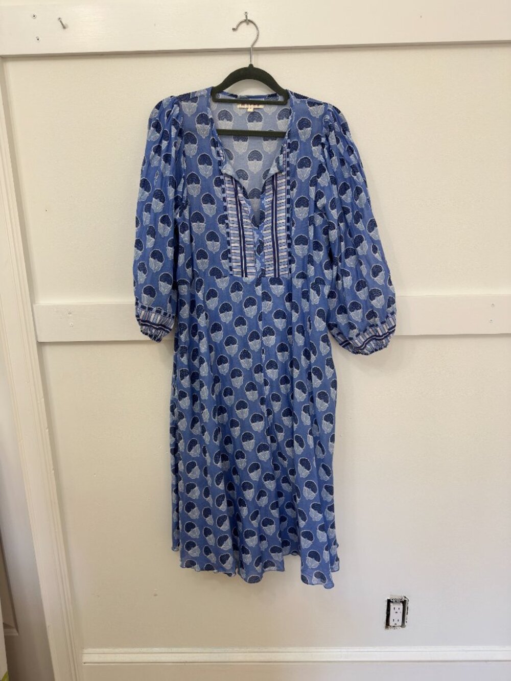 Marea House Dress in Blue Size Large - Picture 5 of 11